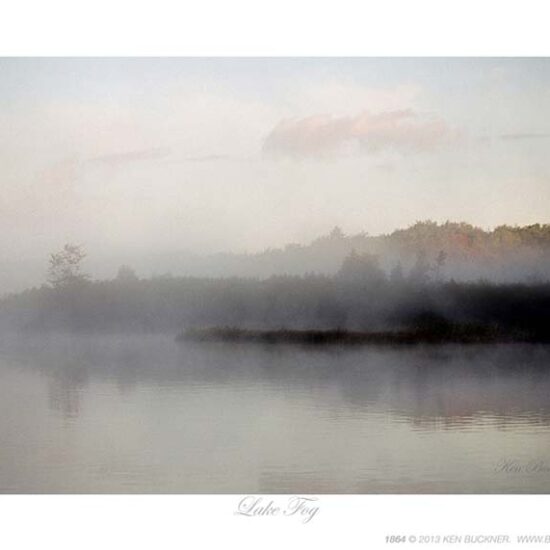 Lake Fog - Photo by Ken Buckner