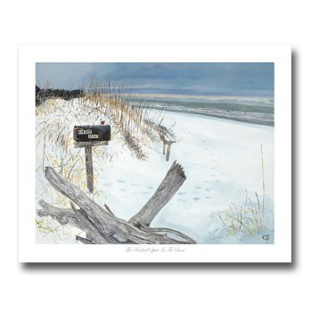 Kindred Spirit In The Snow Print By Christine Brubaker