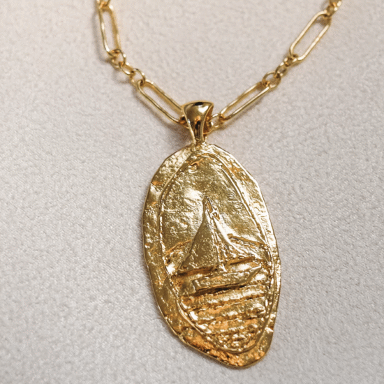 Sea Of Gold Necklace By Sun Vow Jewelry