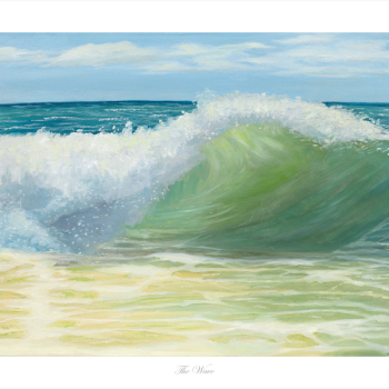 The Wave – Giclee Print By Christine Brubaker