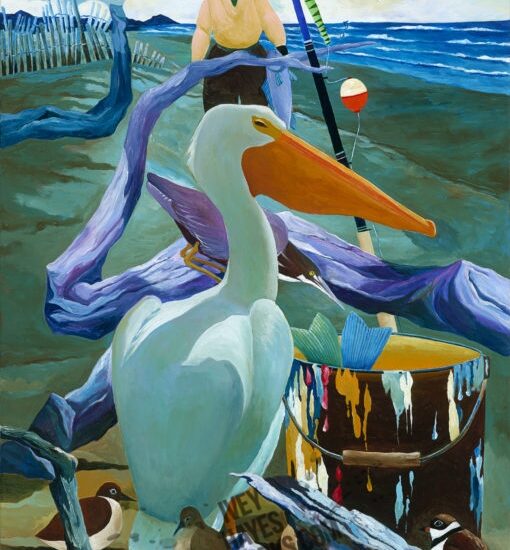 Beach Pelican by Ivey Hayes (1331)